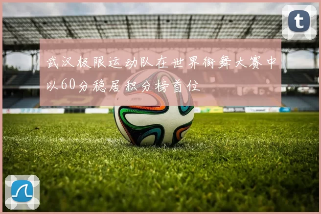武汉极限运动队在世界街舞大赛中以60分稳居积分榜首位