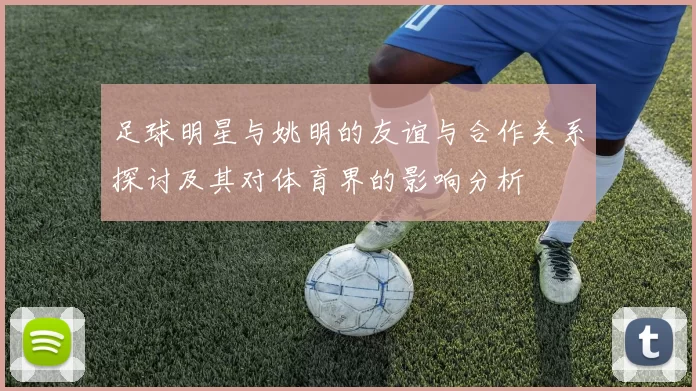 足球明星与姚明的友谊与合作关系探讨及其对体育界的影响分析