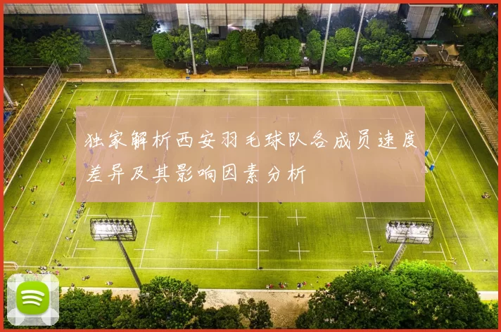 独家解析西安羽毛球队各成员速度差异及其影响因素分析