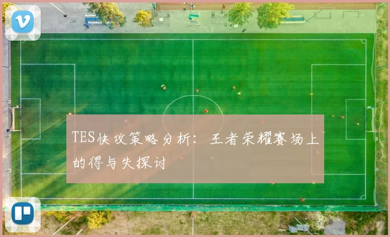 TES快攻策略分析：王者荣耀赛场上的得与失探讨