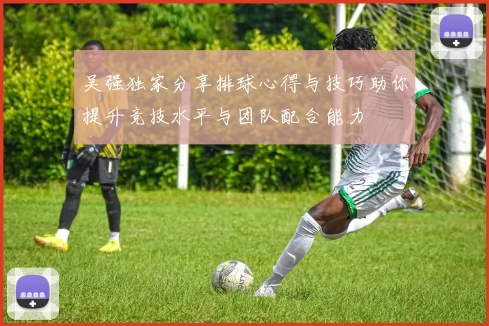 吴强独家分享排球心得与技巧助你提升竞技水平与团队配合能力