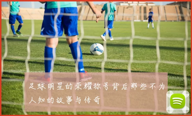 足球明星的荣耀称号背后那些不为人知的故事与传奇